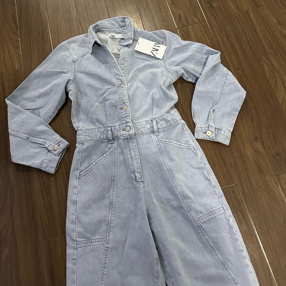 Zara high waisted  jumpsuit - Picture 6 of 6